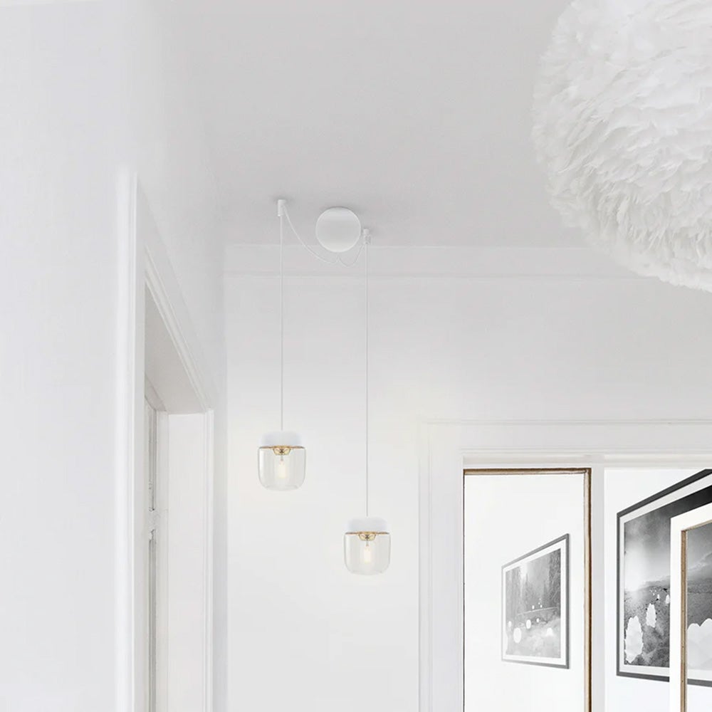 Cannonball Cluster Ø12 cm Kabelset doppelt White