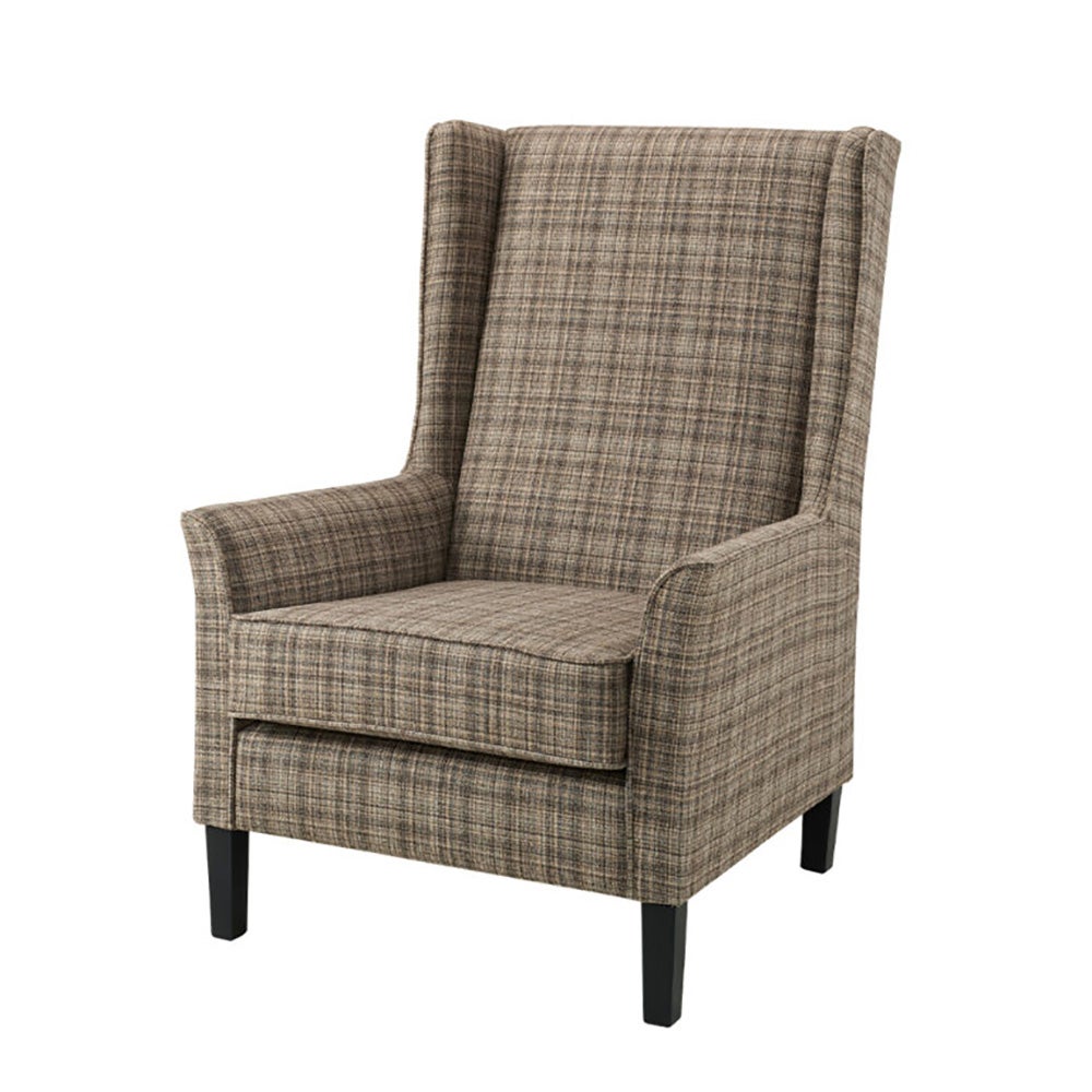 Rockwell Stoffsessel - Callum Plaid Braun