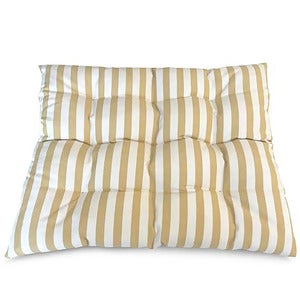 Barrierekissen 43x43 Goldgelb gestreift