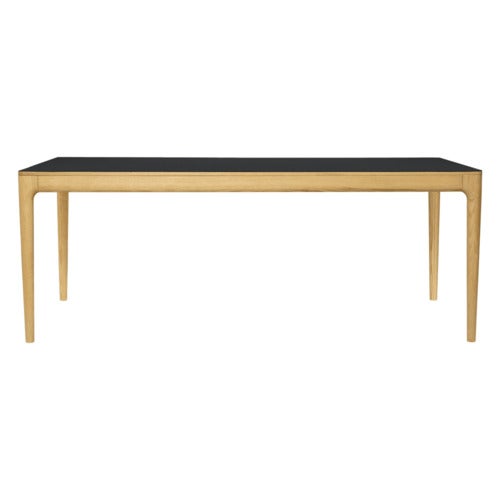 Heart'n'Soul Esstisch 200/300x90x75 Eiche/Schwarz