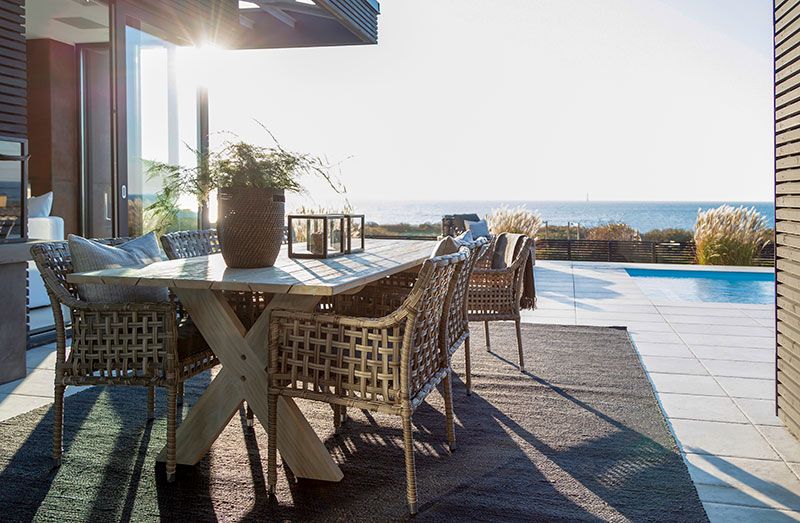 Santa Monica Sessel aus synthetischem Rattan