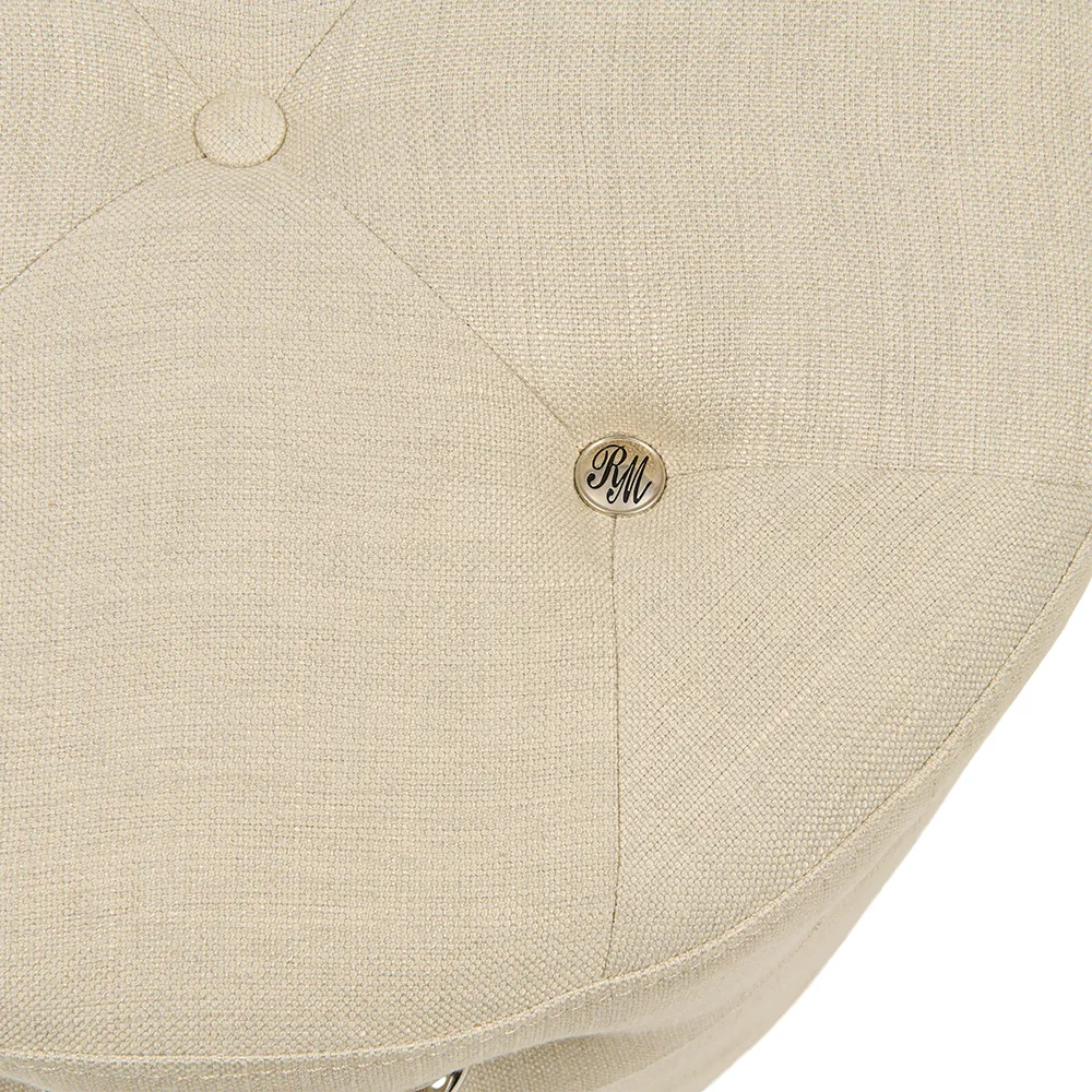 Fußhocker Bowery Flax