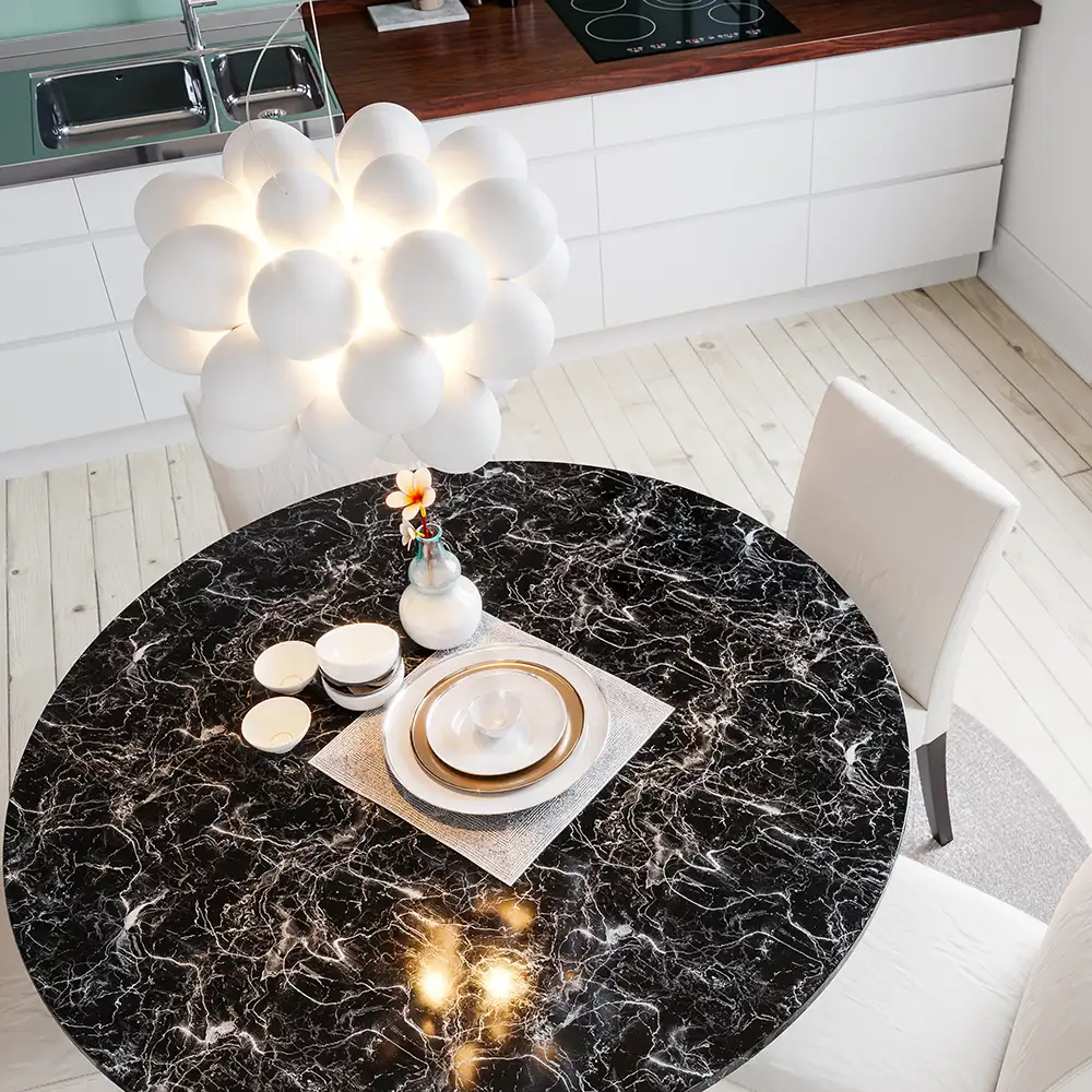 Gross Deckenleuchte Ø50cm Weiß matt