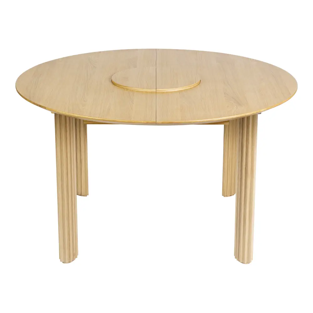 Comfort Circle Esstisch mit Verlängerung 132-202x132 Oak