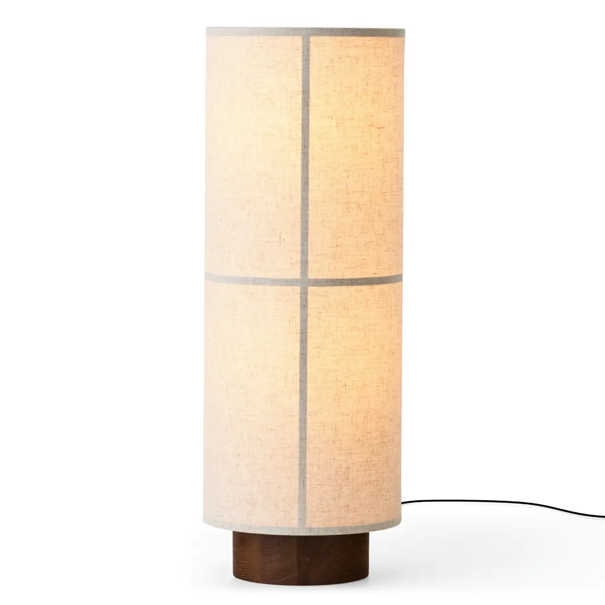 Audo CPH, Hashira Stehlampe, Leinen Roh, H 83 cm