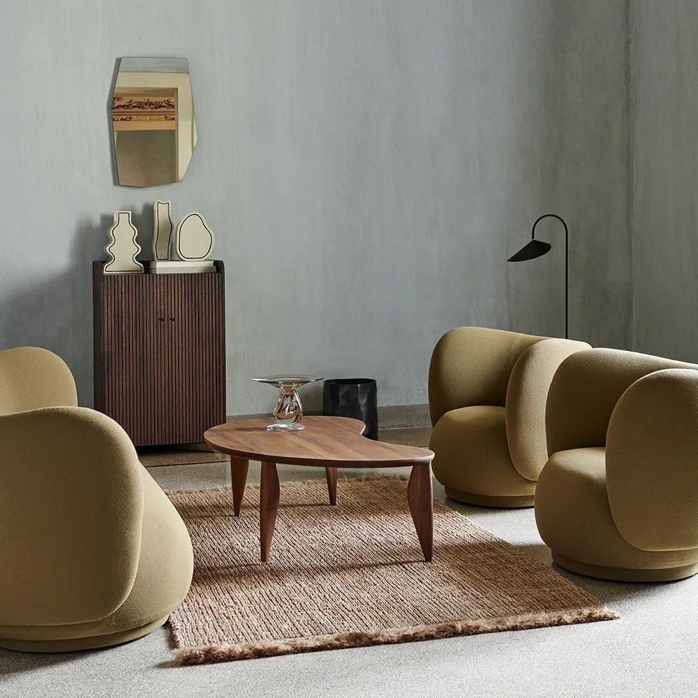 Rico Lounge sessel Grain - Caramel