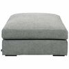 Upholstery Tulum Fußhocker True Grey