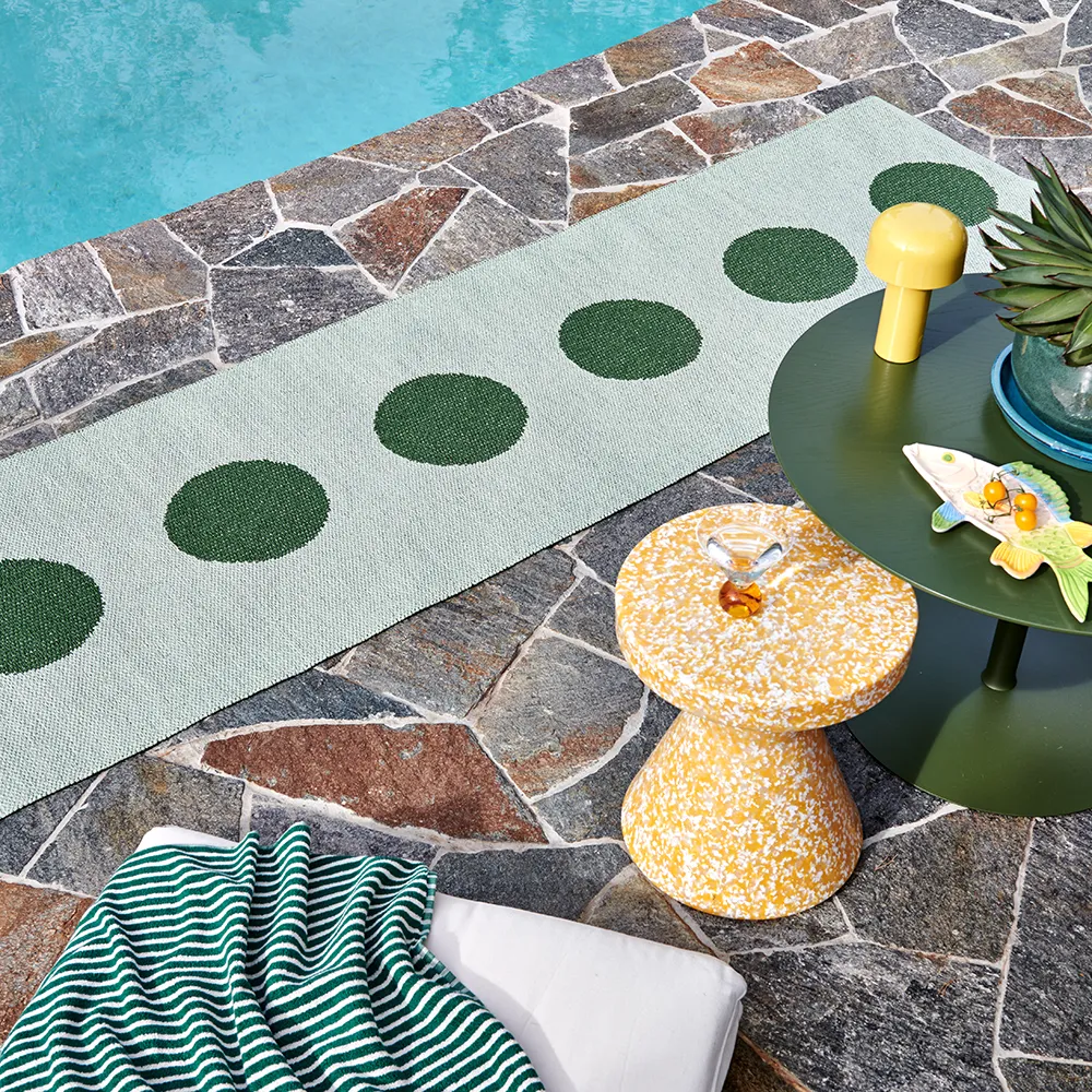 Vera Pop teppich Leaf/Misty Mint 70 x 200cm