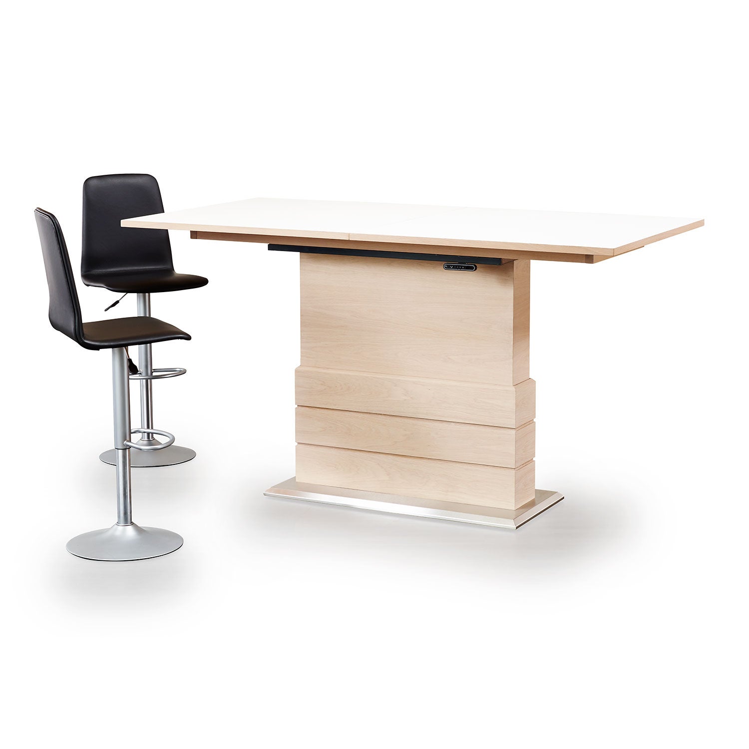 Sm30 Esstisch 100X200-280 Cm Natur geölt Nussbaum 