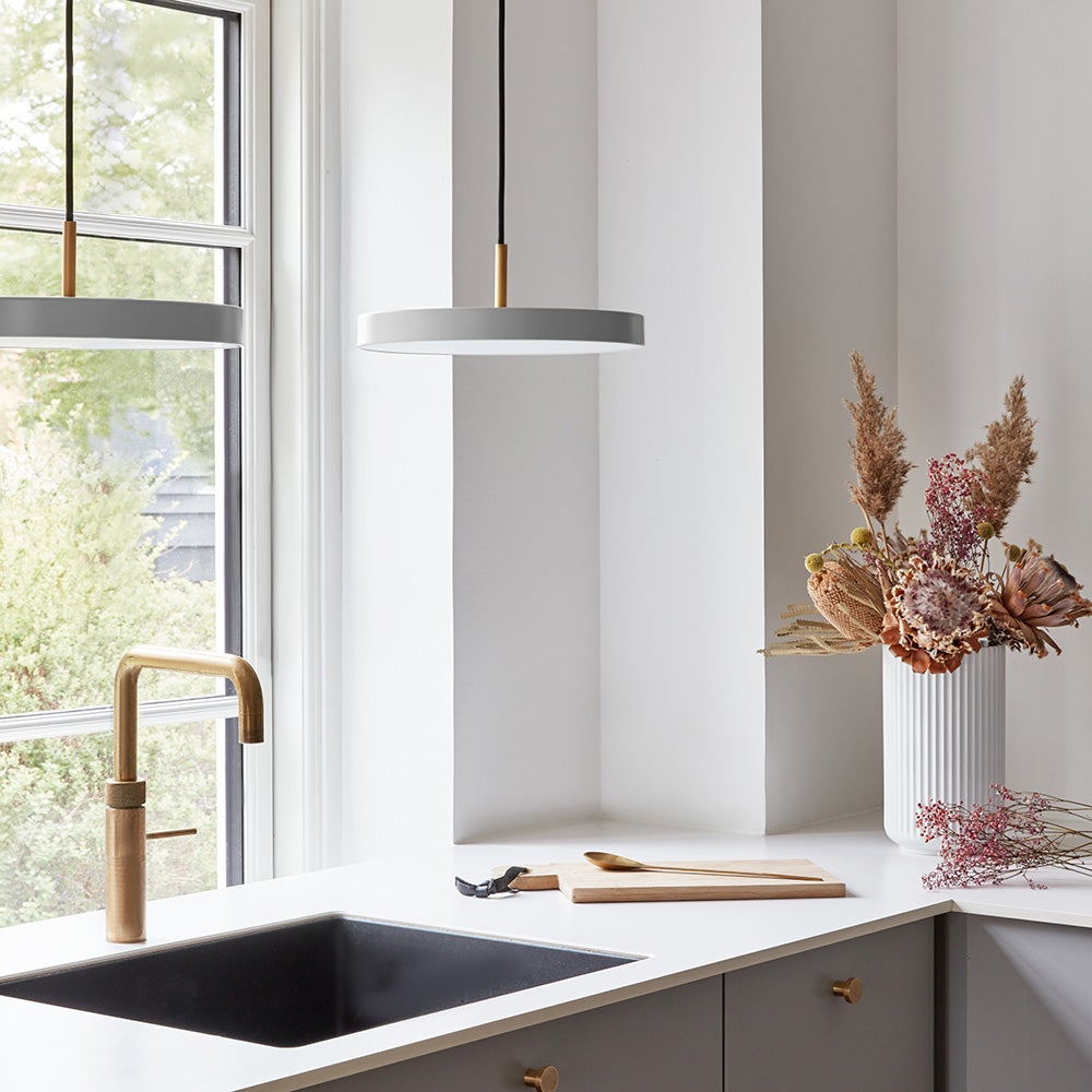 Asteria Pendelleuchte Mini Ø31 cm Nuance Mist