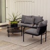 Bendt sofa Black / Teddy Ant