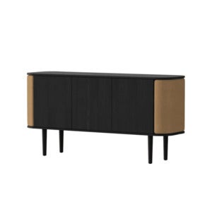 Treasures 3-türiger Schrank Schwarze Eiche/Sugar Brown