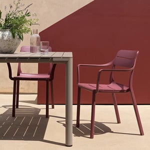 Cassia stuhl mit armlehne Antracite 