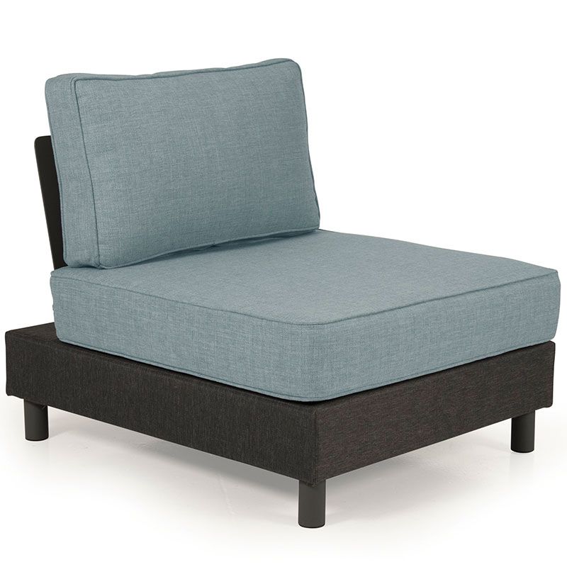 Battleford Mittelteil grau inkl. Kissen