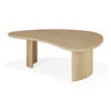 Boomerang Couchtisch Eiche 90x61 cm
