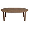 Comfort Circle  Esstisch mit Verlängerung Dark Oak