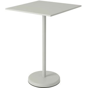 Linear Steel Stehtisch 70x70 cm Grey 