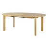 Comfort Circle Esstisch mit Verlängerung 132-202x132 Oak