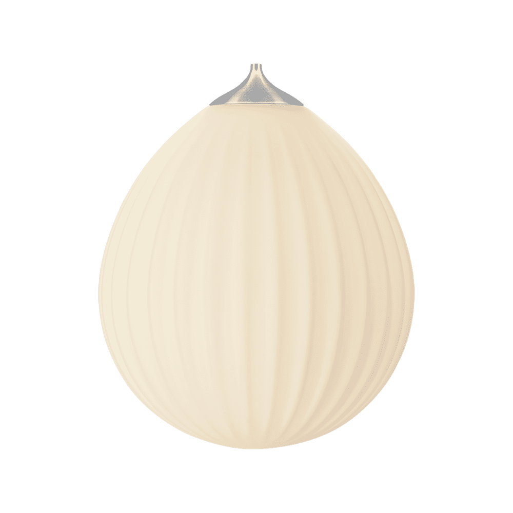 Around the World Lampenschirm Ø35 cm White/Brushed steel