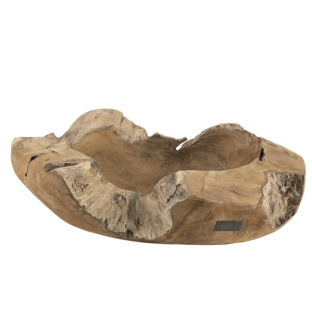 Wurzelholzschüssel 2er-Pack