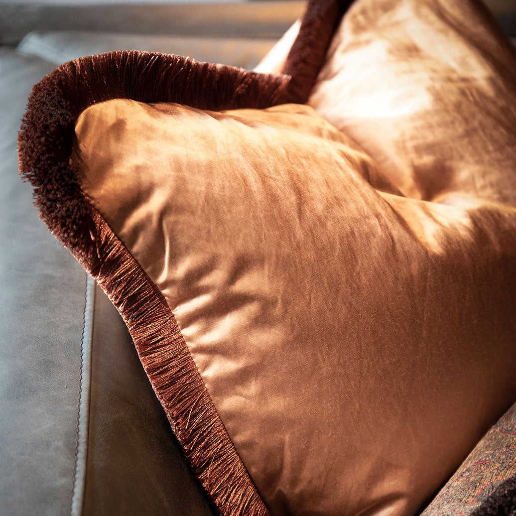 Dorsia Terra Kissenbezug Fransen 50X50