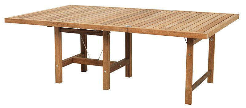Erweiterungsplatte für Tisch 120X68cm Teak