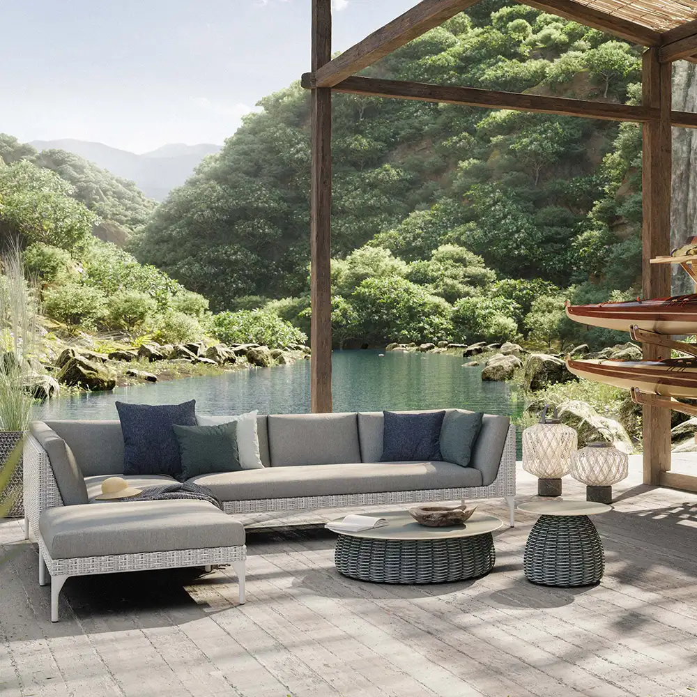 MU 4-Sitzer Sofa vulcano