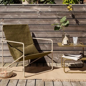 Desert Lounge Sessel Black/Olive
