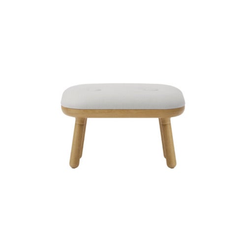 Paff Niedriger Hocker Eiche/Sterling