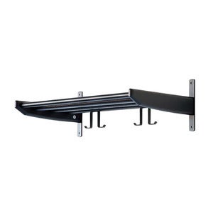 Cora Hutablage 59 cm Eiche schwarz gebeizt