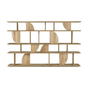 Geometric Regal Eiche 210x35x130 cm