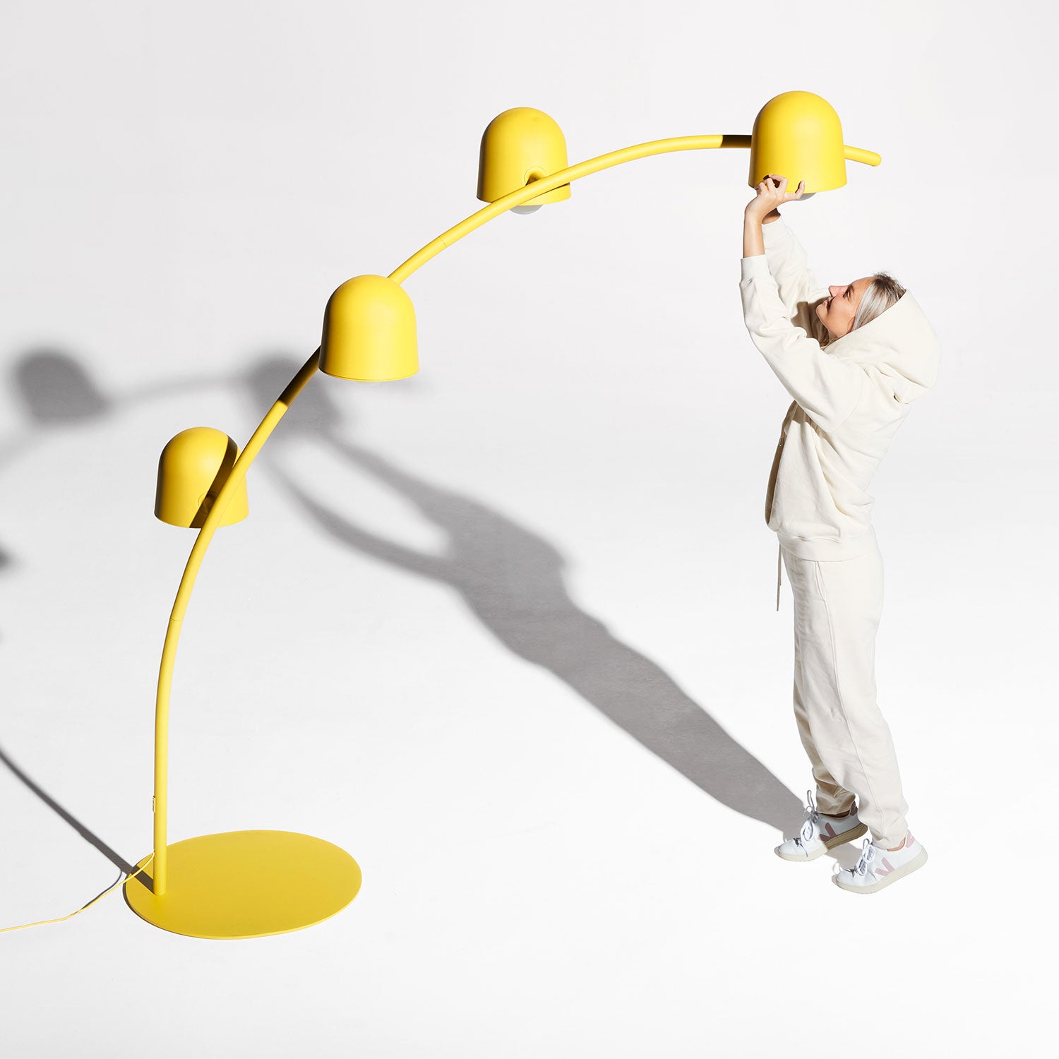 Big lebow Stehleuchte anthrazit