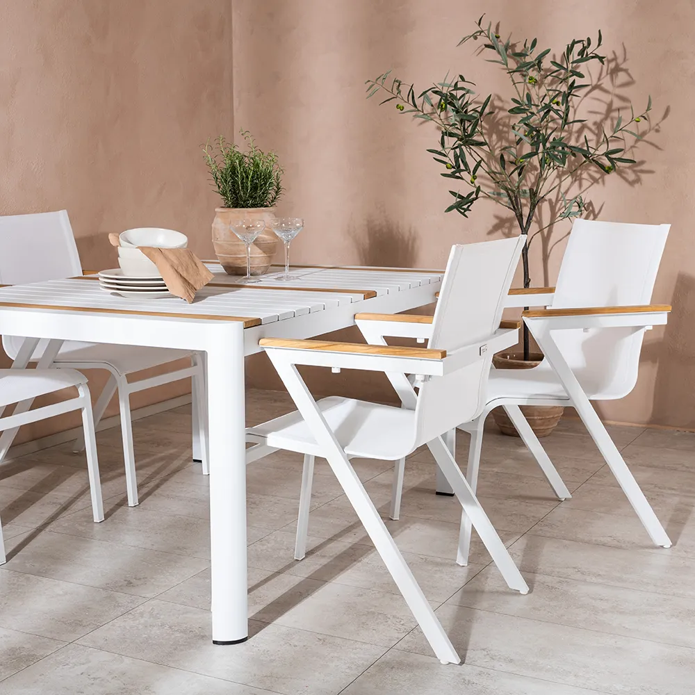 Mexico Esszimmerstuhl Weiß 6er-Pack