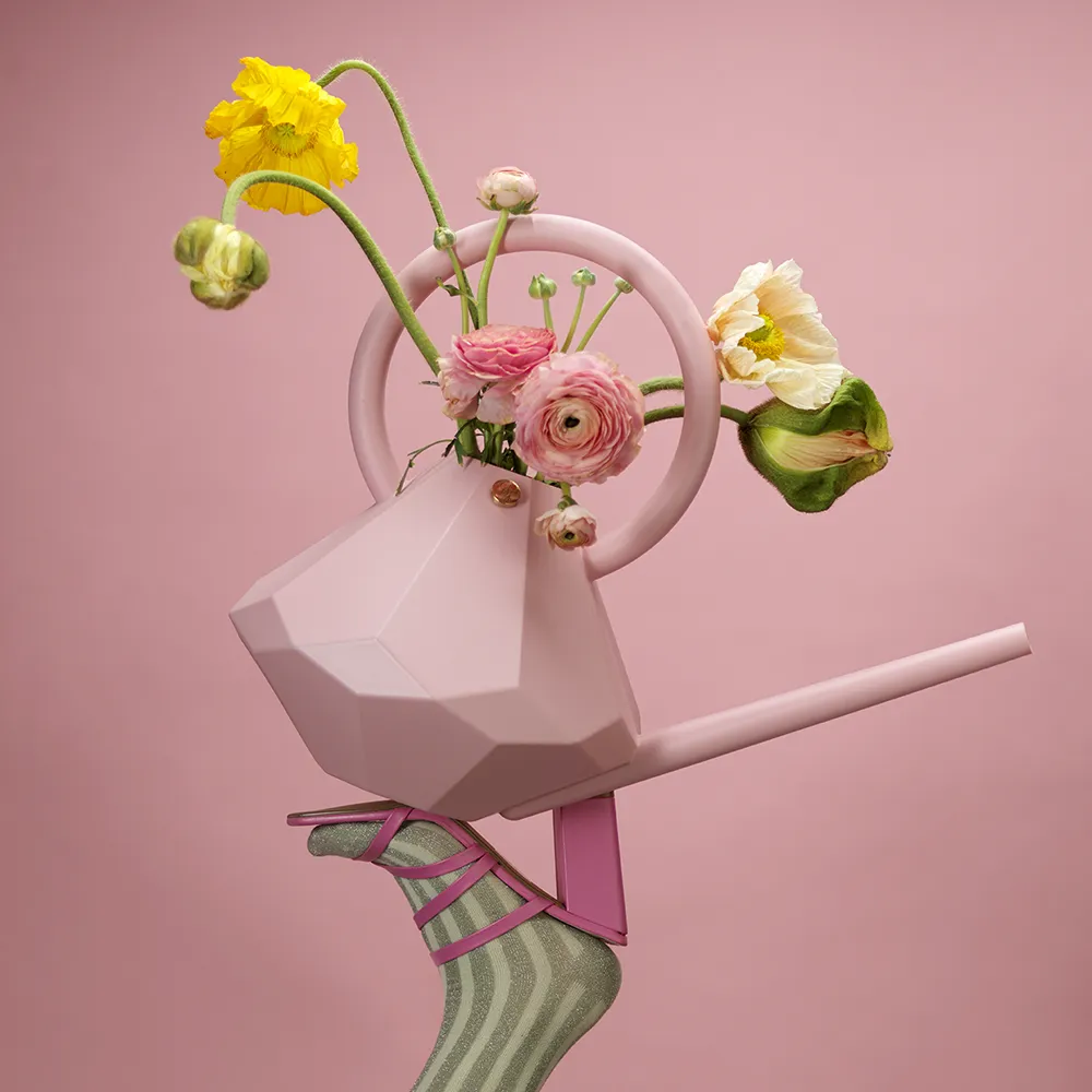 Diamant Gießkanne 8L Rose