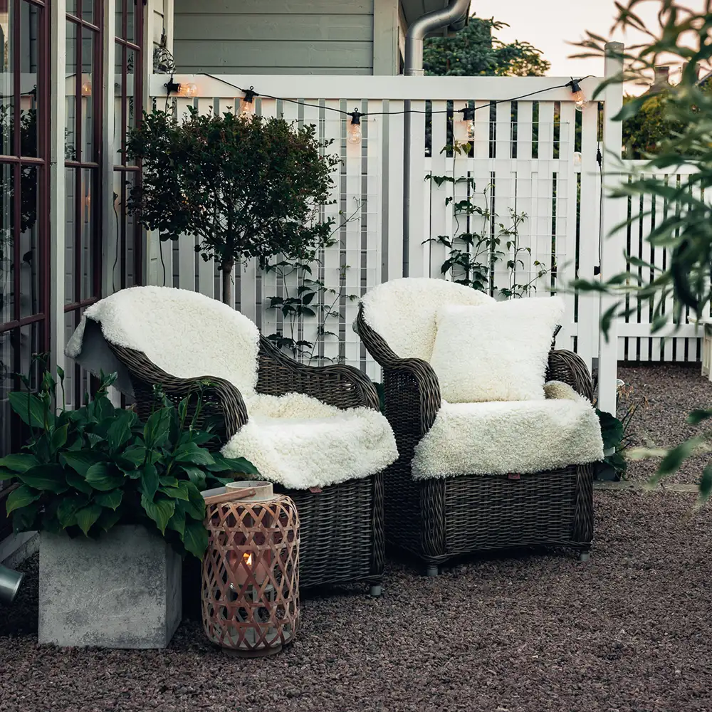 Curly Schafsfell 1,5 Weiß