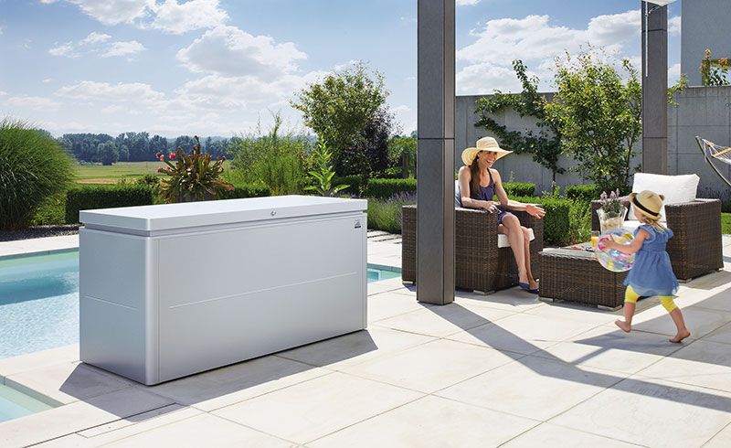 Loungebox 160cm dunkelgrau Biohort