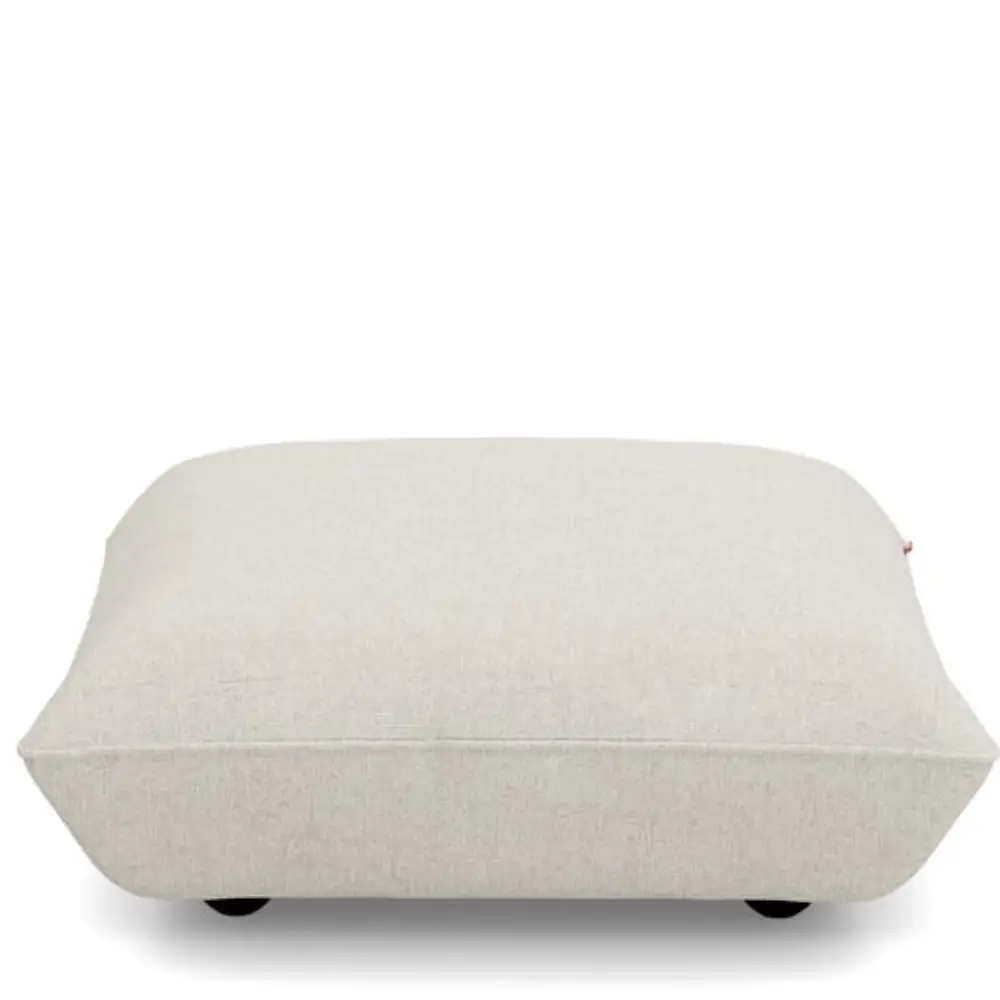 sumo fußbank boucle recycled beige