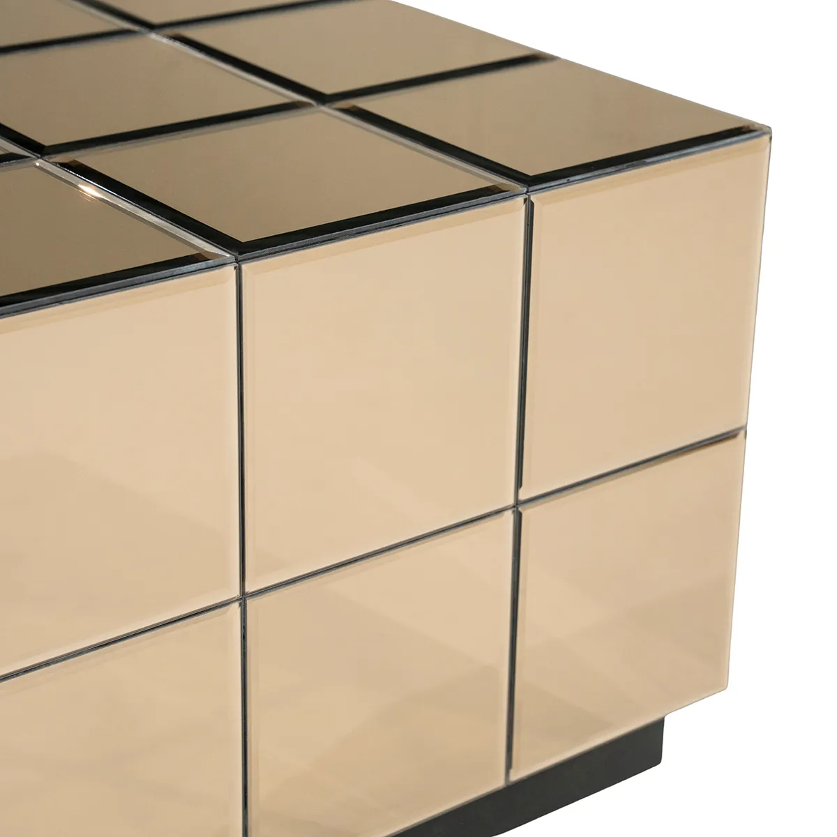 Flectron Couchtisch Brown 60x60x35 cm