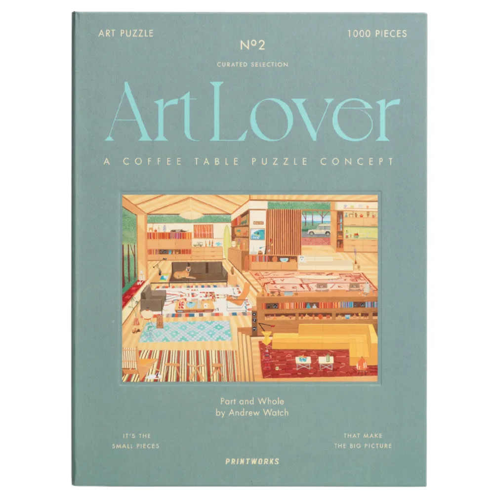  Art Lover Buchpuzzle – Teil und Ganzes, 1000 Teile