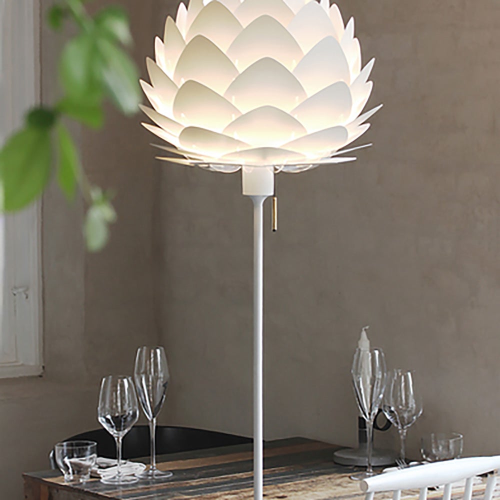 Aluvia Lampenschirm Ø40 cm Pearl White