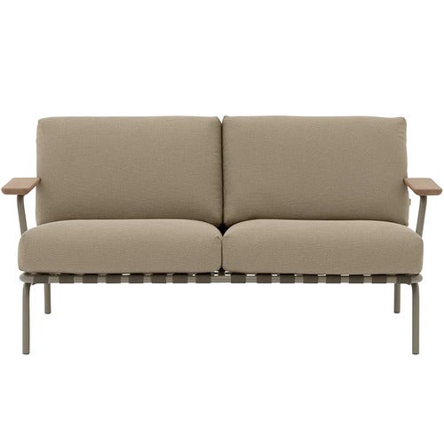 Settle 2-Sitzer Sofa Ribbed Weave 5/Taupe