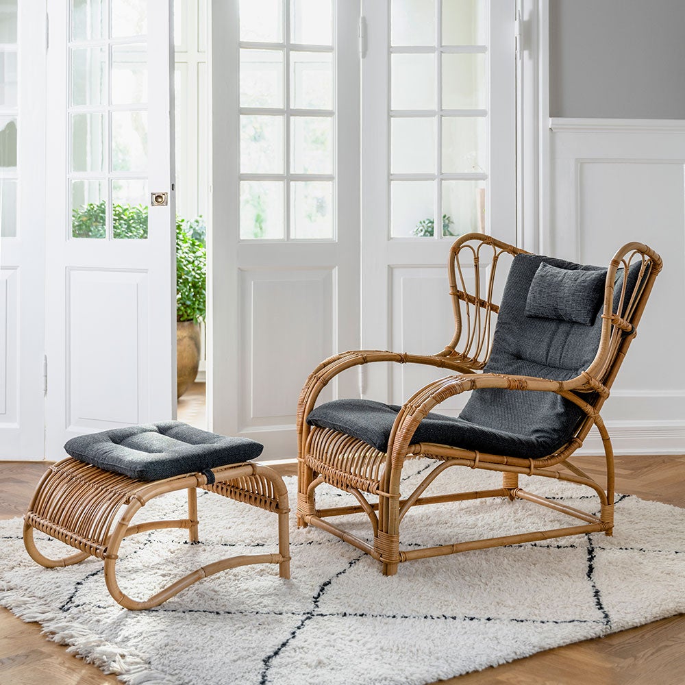 Teddy Rattan Sessel Natur