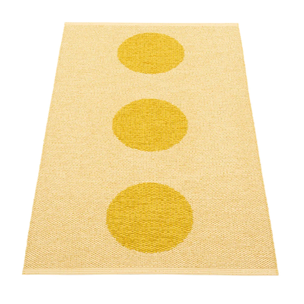 Vera Pop teppich Mustard/Pale Yellow 70 x 120cm
