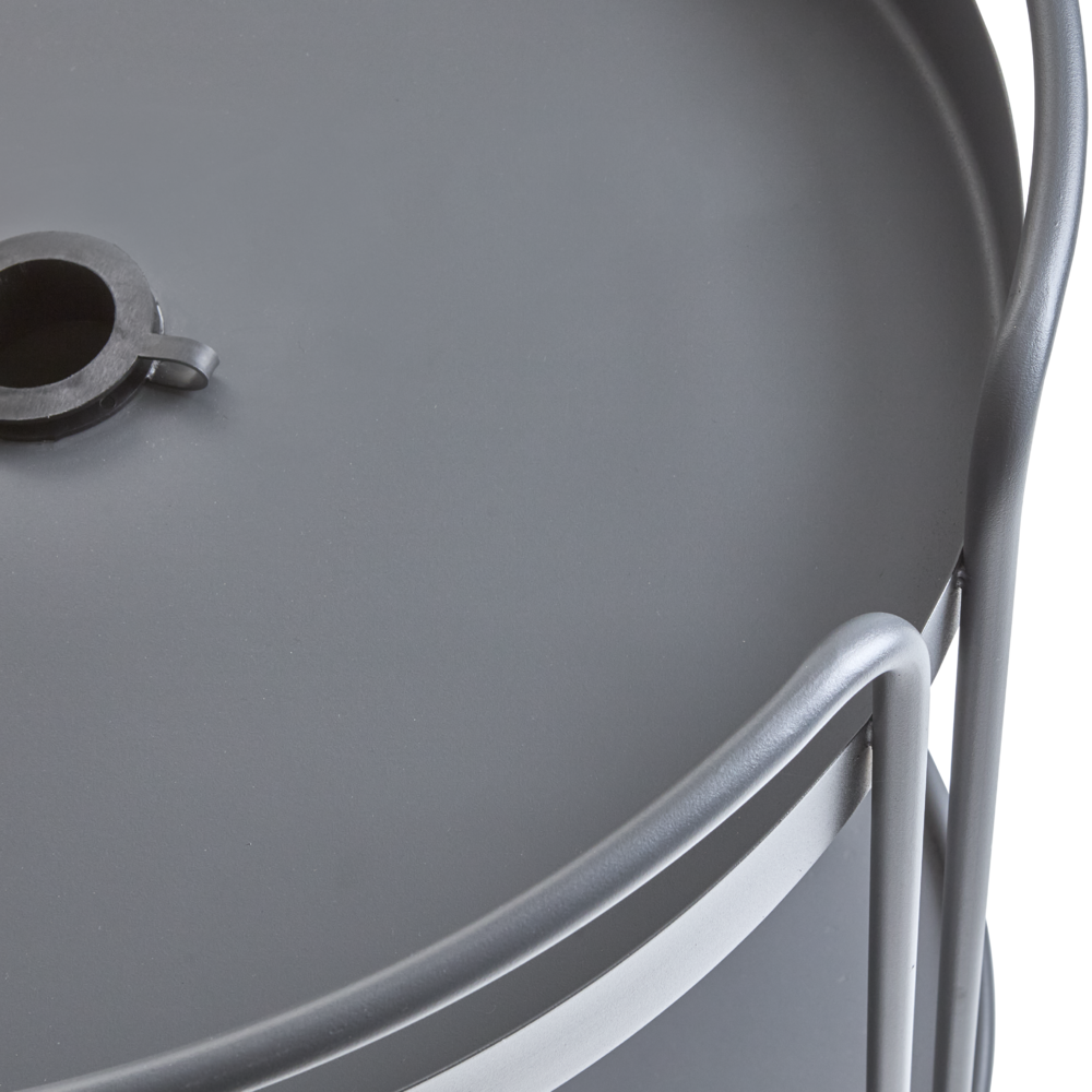 SHADY Beistelltisch - Anthrazit