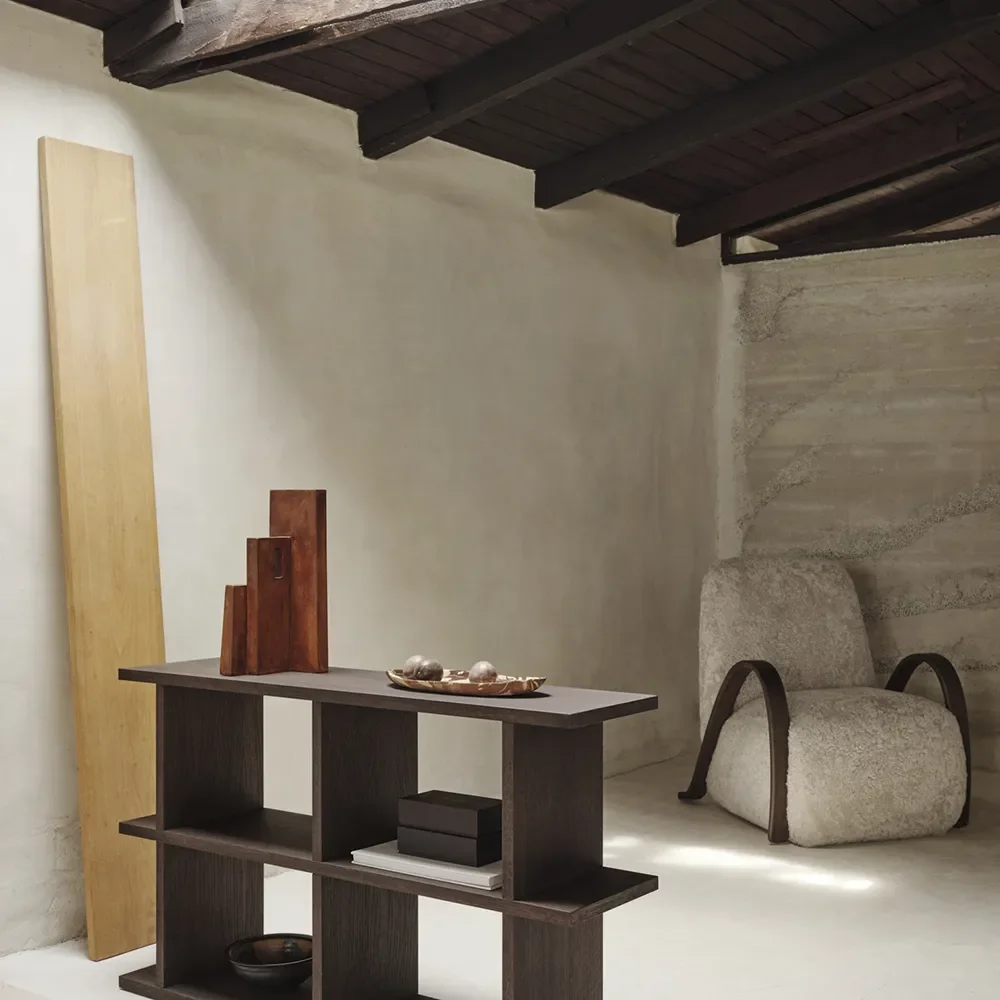 Buur Sessel Sheepskin - Dark St./Moonlight