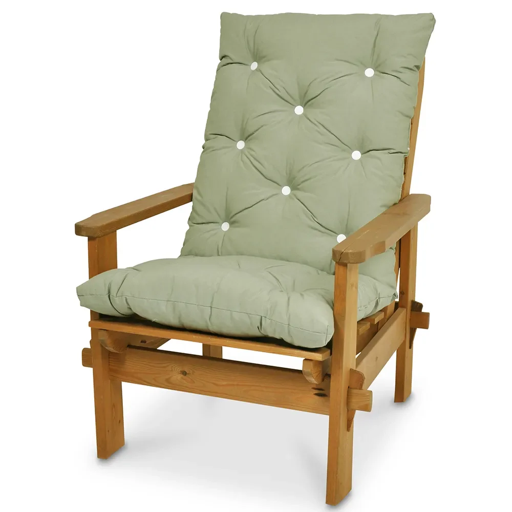 Hochflock Kissen Olive