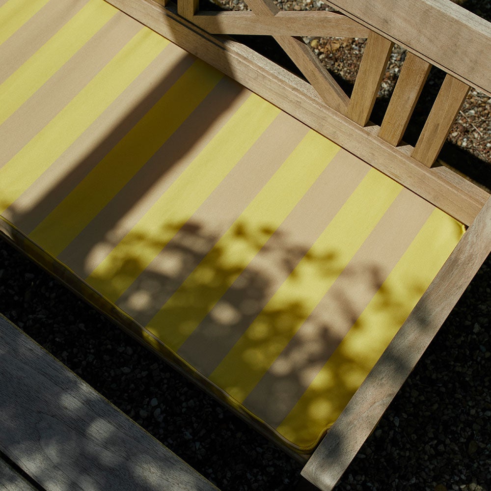 Drachmann 200 cm Sitzkissen Zitrone/Sand