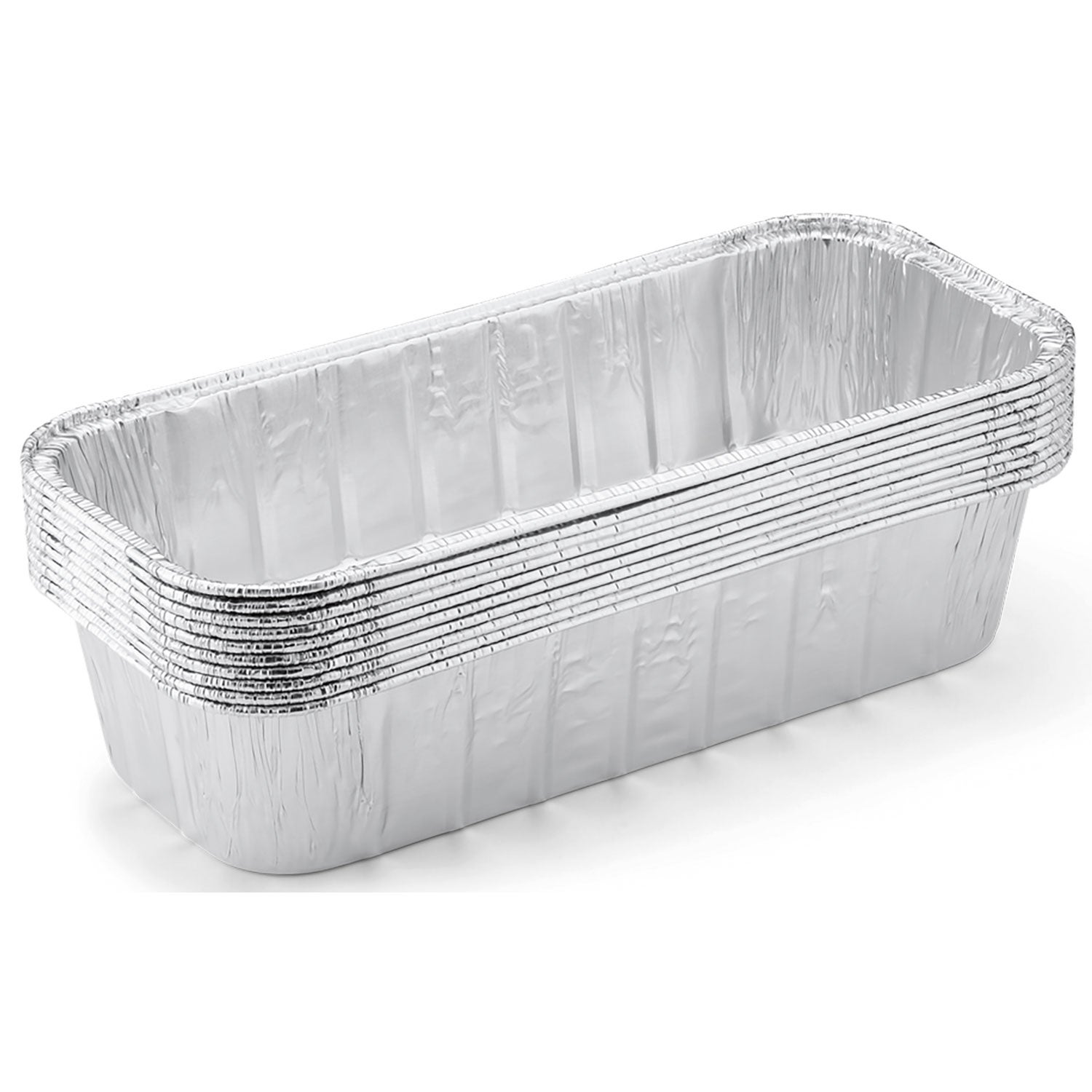 Tropfschale länglich 10er-Pack Aluminium