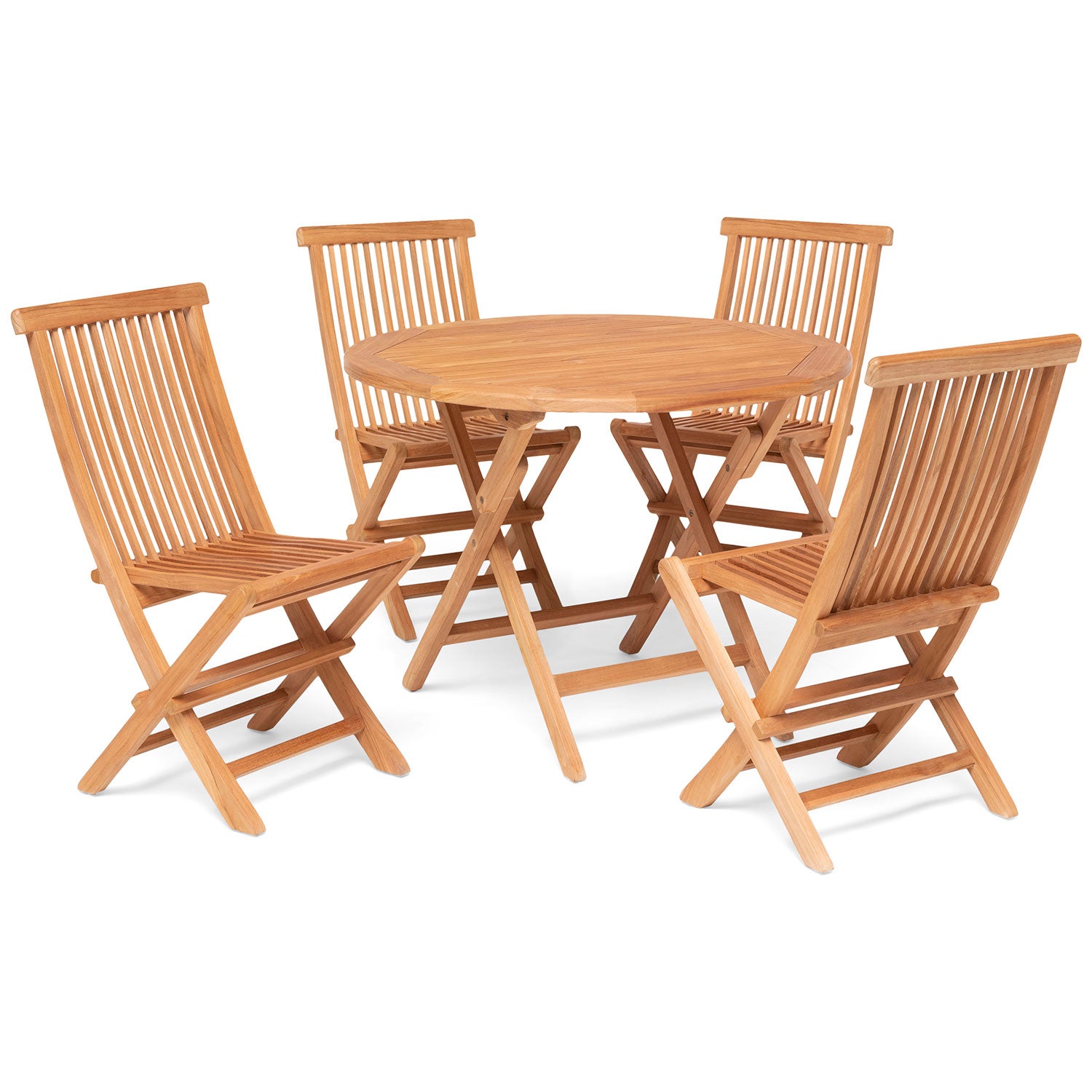 Nova Esstisch 100 cm Teakholz 