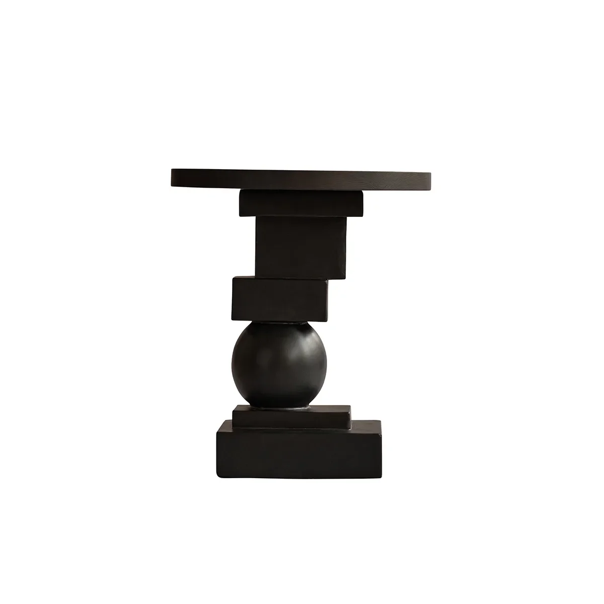 Artist Beistelltisch - Coffee Black Oak